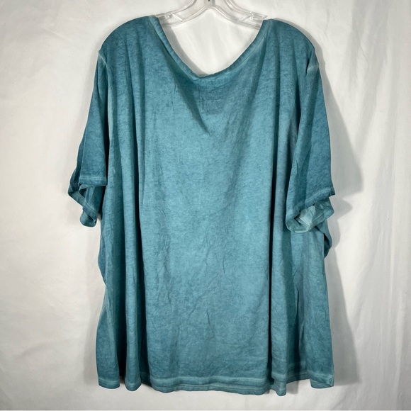 Terra & Sky Women's Plus Size 4X (28W-30W) 6 Piece Colorful Blouse Top Bundle - Picture 9 of 13